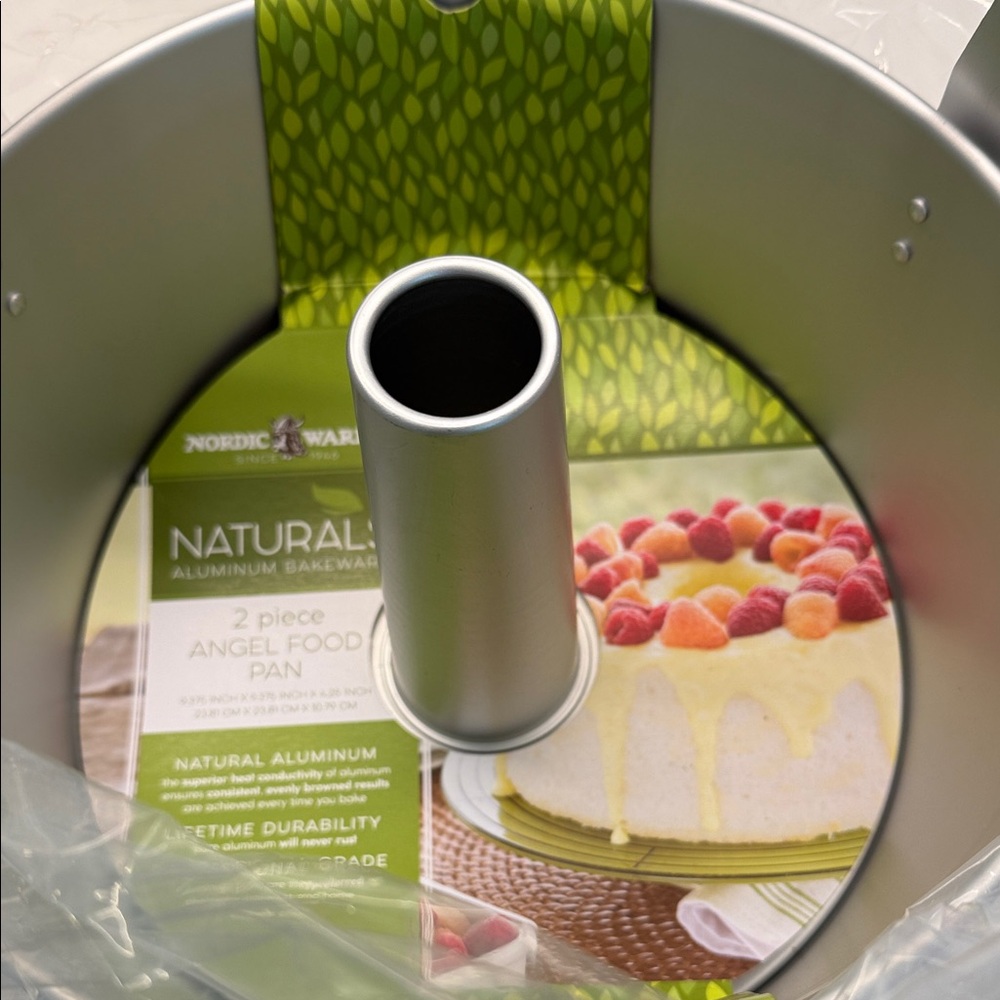 Nordic Ware Natural Aluminum Angel Food Pan